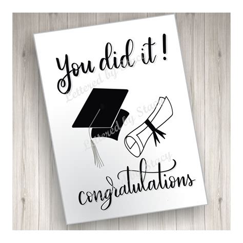 12 Free Printable Graduation Cards