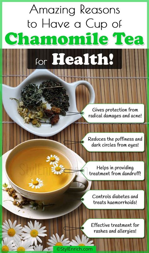 12 Health Benefits Of Chamomile Tea The Best Home