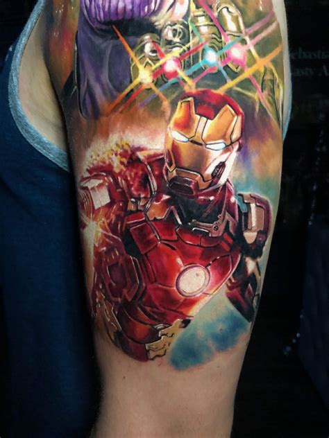 12 Impressive Iron Man Tattoo Designs Iron Man Tattoo Tattoos Foot