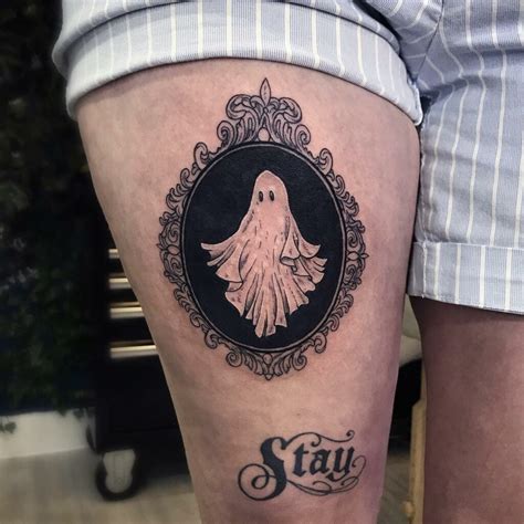 12 Tiny Ghost Tattoo Ideas To Inspire You