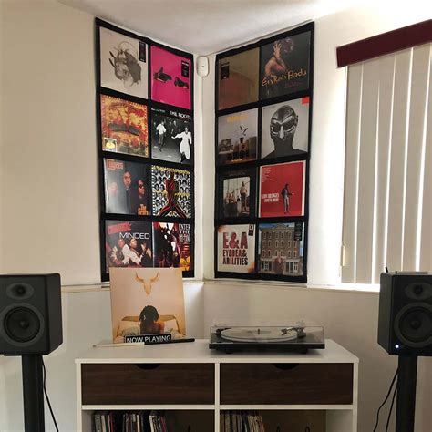 12 Vinyl Record Display Frame Lp Wall Storage Record Roots