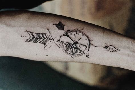 120 Best Compass Tattoos For Men Improb