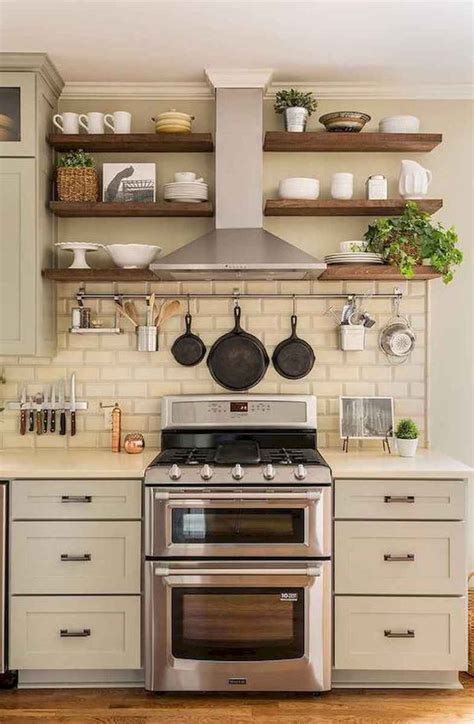 120 Diy Farmhouse Kitchen Rack Organization Ideas 111 Kitchenpantry Kitchen Pot Cozy Kitchen