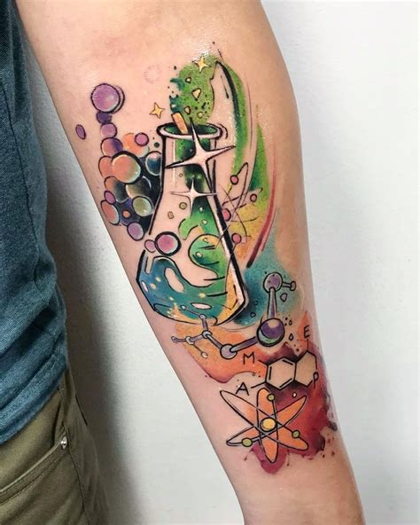 122 Cool Science Tattoo Ideas With Meanings Body Art Guru