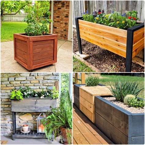 13 Diy Planter Box Plans For Free