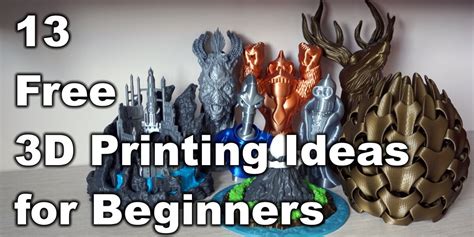 13 Free 3D Printing Ideas For Beginners 3D Print Beginner