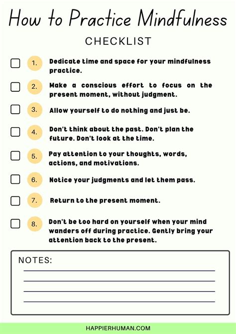 13 Printable Mindfulness Worksheets For Adults