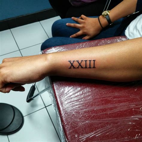 13 Tattoo Roman Numerals