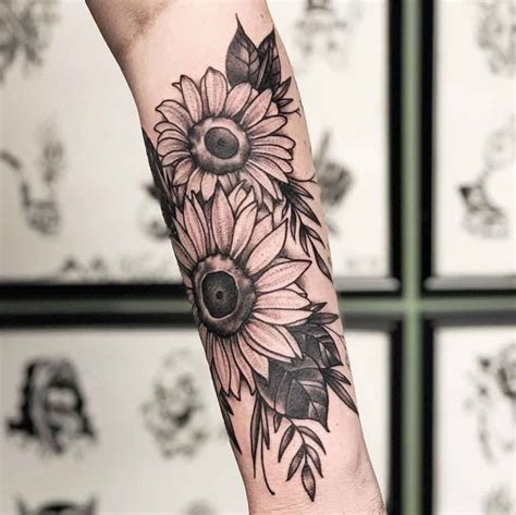 135 Sunflower Tattoo Ideas Best Rated Designs In 2021