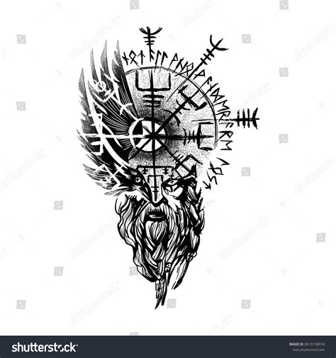 14 682 Viking Tattoos Images Stock Photos 3D Objects Vectors Shutterstock