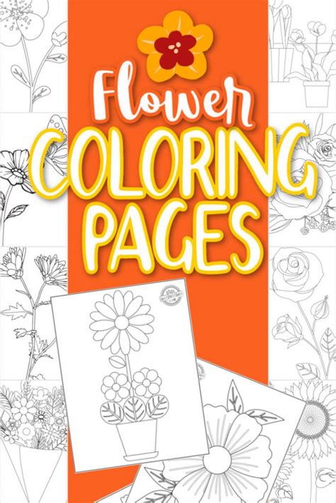 14 Original Pretty Flower Coloring Pages To Print Aceparents Com