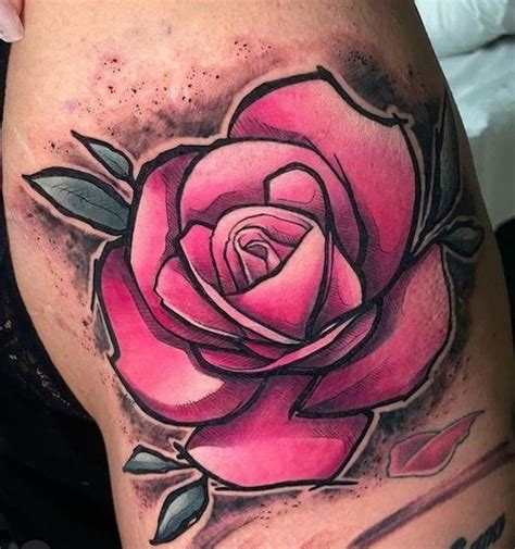 140 Meaningful Rose Tattoo Designs Art And Design Rose Tattoos Rose Tattoo Design White