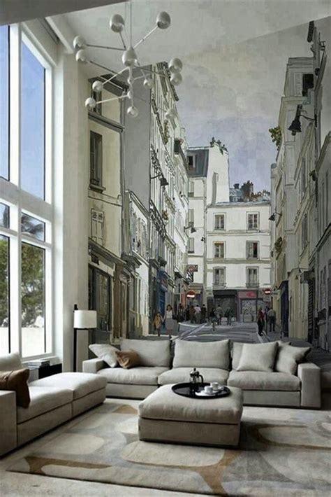 15 3D Wall Murals For Living Rooms That Will Blow Your Mind