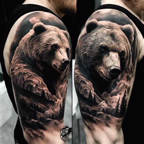 15 Bear Tattoo Ideas To Inspire Your Next Ink Design This Makes Tattoo