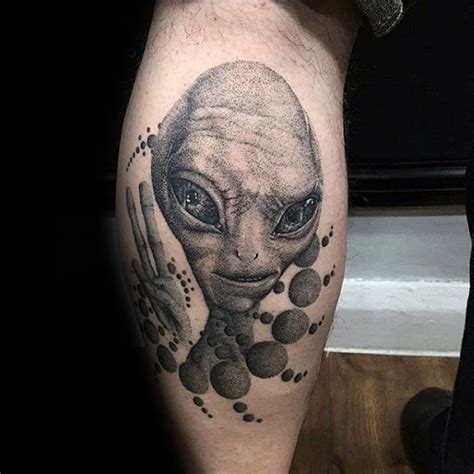 15 Best Alien Tattoo Designs And Ideas Styles At Life