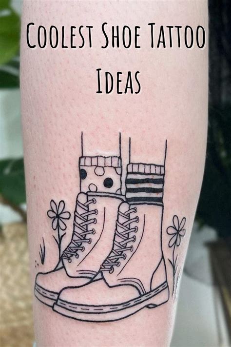 15 Best Shoe Tattoo Unique Designs And Ideas