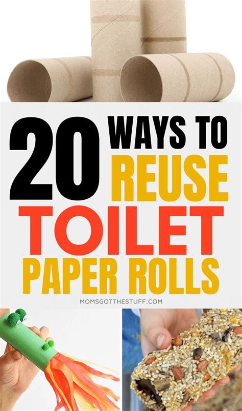 15 Clever Ways To Reuse Toilet Paper Rolls Mom S Got The Stuff