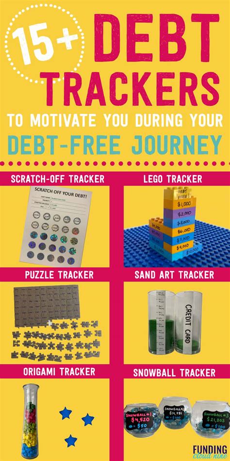 15 Debt Tracker Ideas To Help You Visualize Your Debt Free Journey