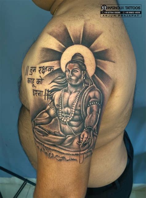 15 Hanuman Tattoo Designs To Make You Powerful And Brave Glowalley