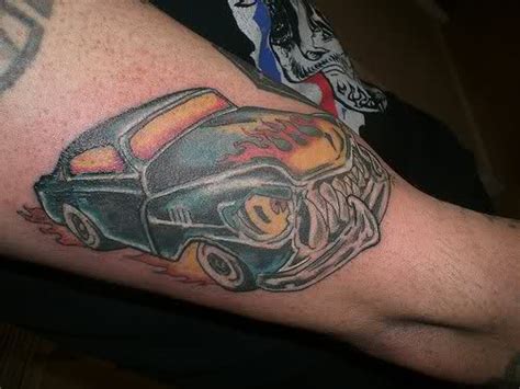 15 Mind Blowing Car Tattoo Designs For Racing Fanatics