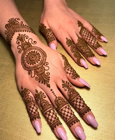 15 Most Beautiful New Mehndi Designs For Girls 2019 2020 13 Finger