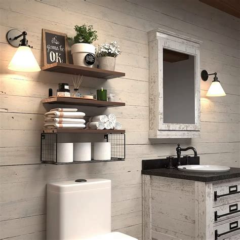 15 Rustic Farmhouse Bathroom Decor Ideas To Transform Your Space