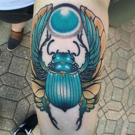 15 Sacred Scarab Tattoos Tattoodo