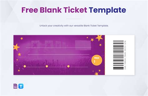 15 Sample Blank Ticket Templates Sample Templates