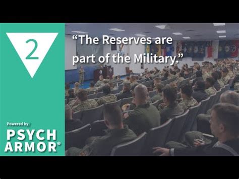 15 Things Veterans Want You To Know 2 The Reserves Are Part Of The