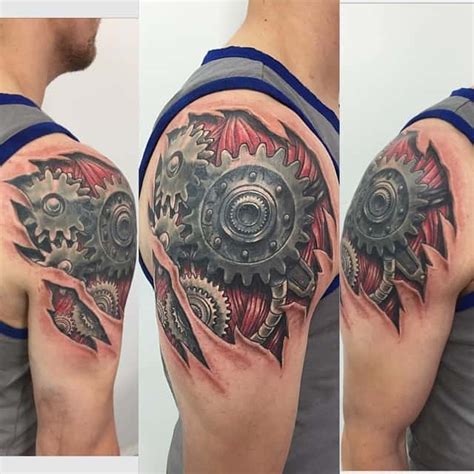 150 Creative Biomechanical Tattoos Ultimate Guide February 2020