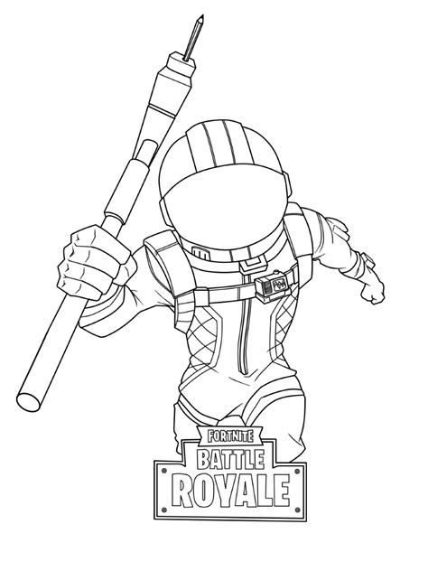 1545789369 Fortnite 005 Coloring Page Free Printable Coloring Pages