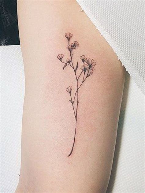 16 Delicate Flower Tattoos Just In Time For Your New Spring Ink