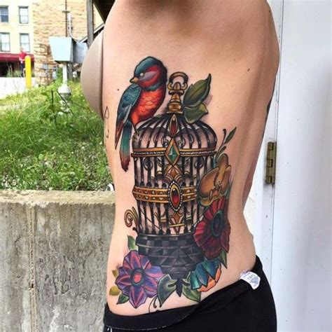 16 Open Minded Birdcage Tattoos Birdcage Tattoo Tattoos Cage Tattoos