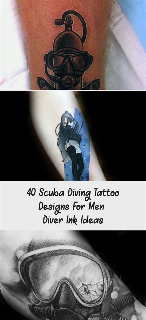 16 Stunning Scuba Diver Tattoo Ideas Ideas In 2021