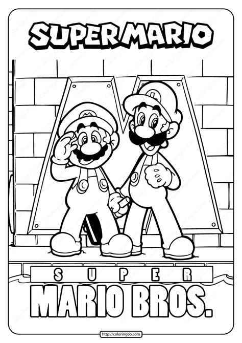 17 Super Mario Coloring Pictures Ideas Freecoloring