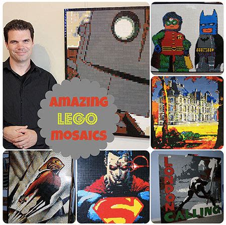 18 Amazing Mosaics You Won T Believe Are Made Entirely Of Lego Techeblog