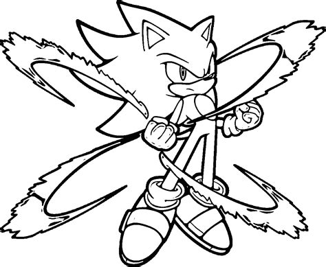 18 Sonic Coloring Sheets