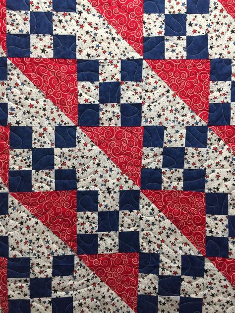 19 Best Images About Nine Patch Quilts On Pinterest Quilt Patriotic