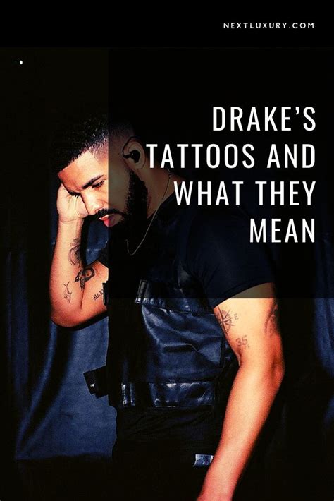 19 Of Drake S Tattoos And What They Mean 2024 Guide Drake Tattoos