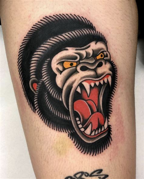 190 Magnificent Gorilla Tattoo Designs With Meanings 2023