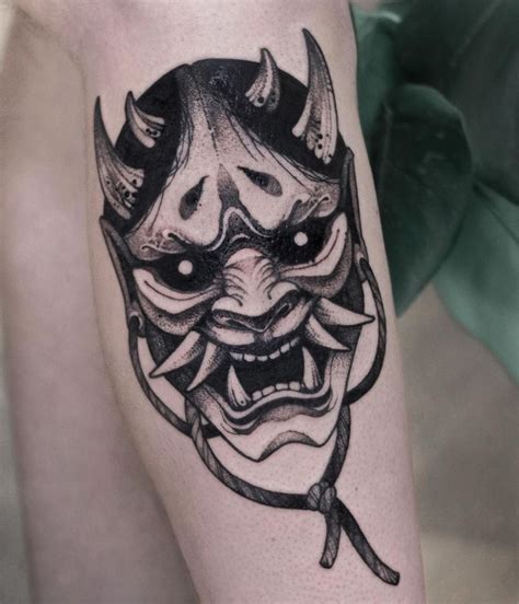 190 Oni Mask Tattoo Designs With Meaning 2023 Tattoosboygirl Hanya