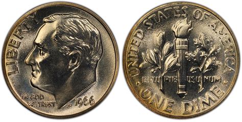 1966 Sms Roosevelt Dime Five In The Cheek Coin Talk