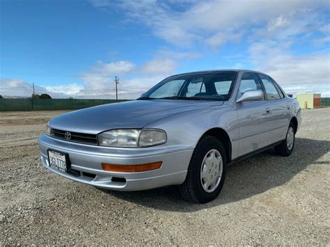 1994 Toyota Camry Le Low Miles 4 Cylinder California Classic Rust Free