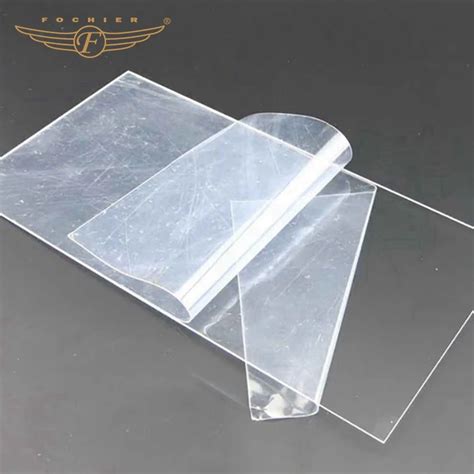 1Mm Thin Plastic Acrylic Sheet High Impact Resistance Extruded Clear