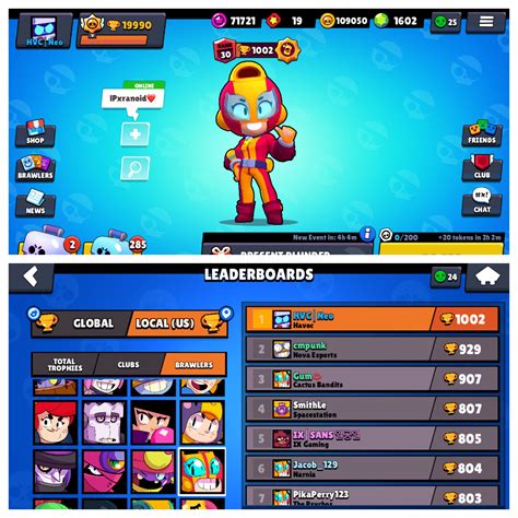 1St Rank 30 Max In The Us R Brawlstars