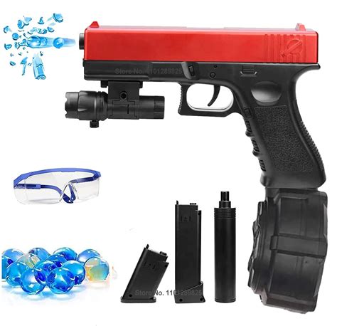 2 In 1 Manual Amp Electric Jm X2 Glock Gel Blaster Automatic Splatter Ball Water Toy Gun Outdoor