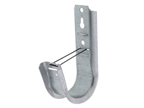 2 Inch J Hook Standard Mount Galvanized 25 Pack At Cables N More