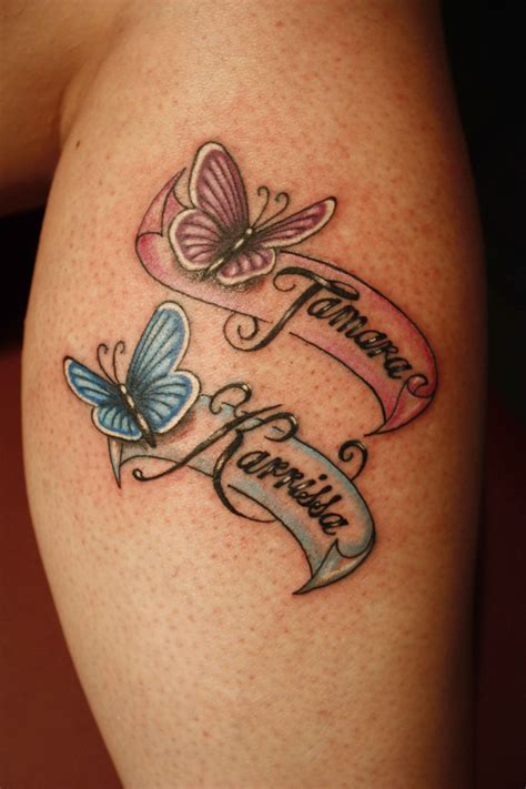 2 Name Tattoo Designs for Couples and Friends