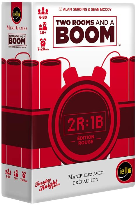 2 Rooms and a Boom Social Deduction Game