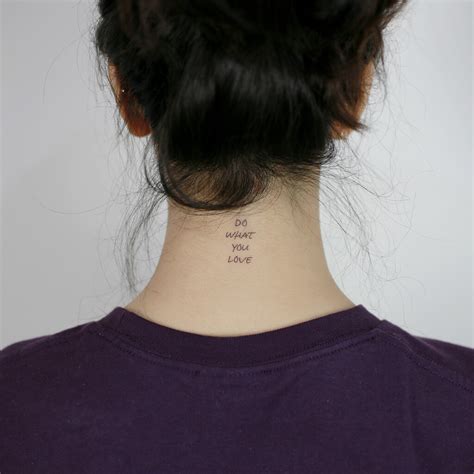 20 Back Of The Neck Tattoo Ideas To Tempt You